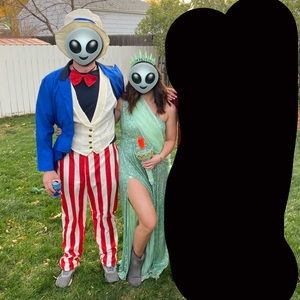 Lady Liberty Halloween Costume